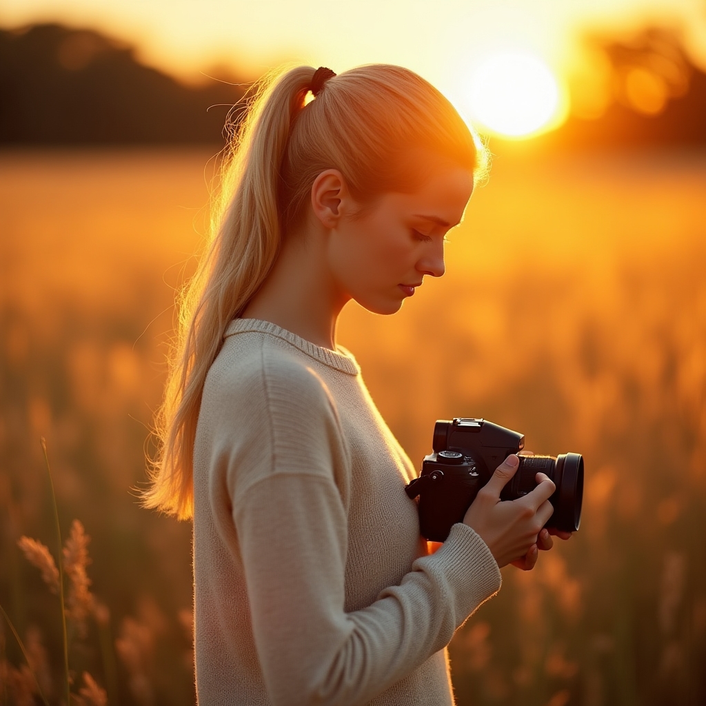 Ćwiczenie fotografowania podczas złotej godziny